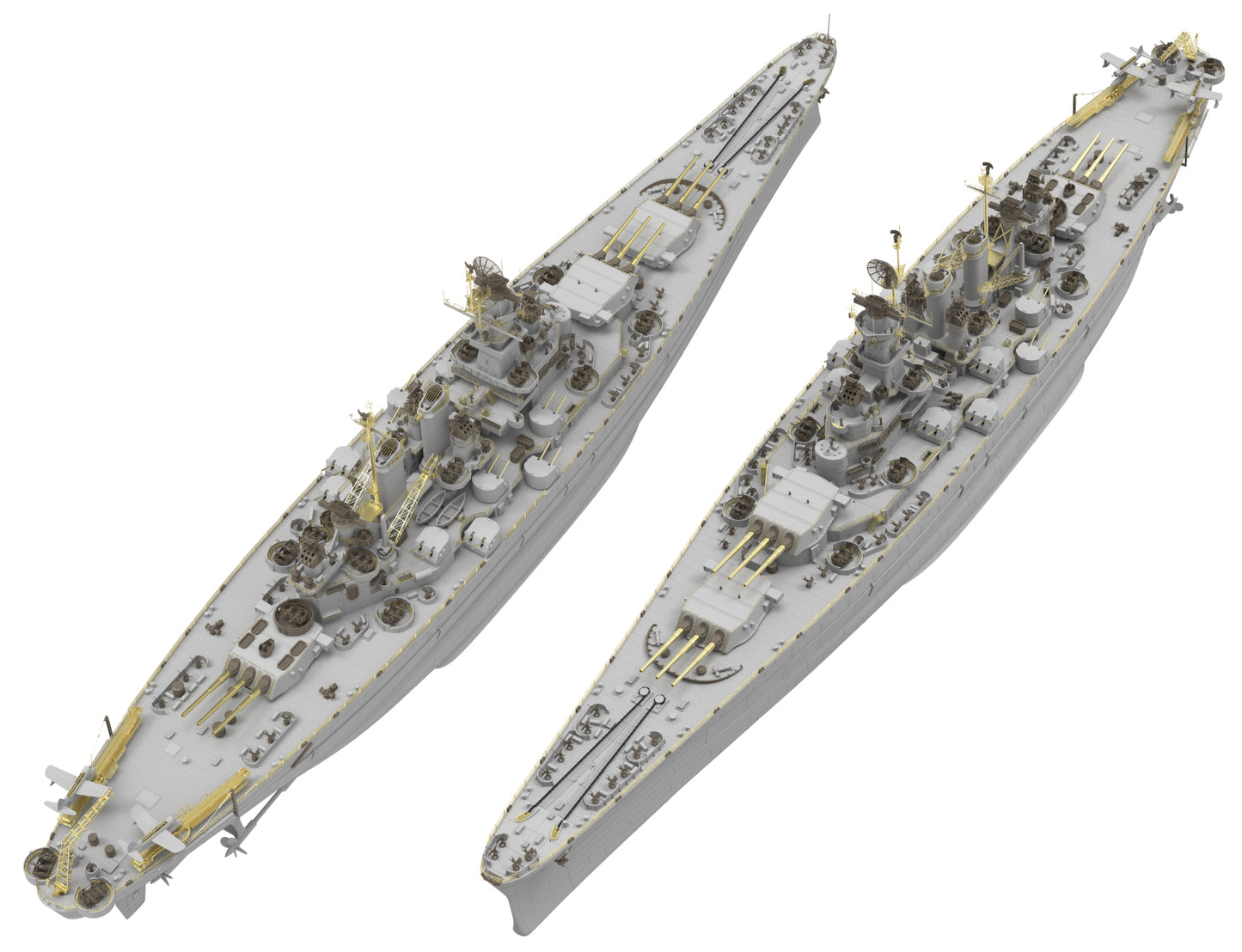 Very Fire 1/350 USS North Carolina kit (BB-55) Deluxe Version(VF350925DX) / Standard Version(VF350925))