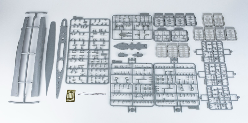 Very Fire 1/700 USS Cleveland Deluxe Kit Battleship Warship(VF700920DX)