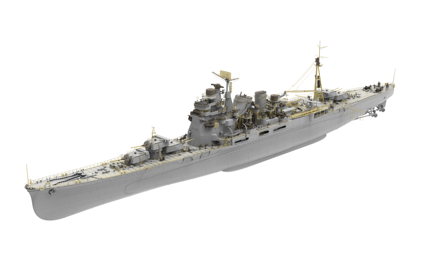 Pre-order Very Fire 1/350 IJN Atago Kit Deluxe Version (BELBV350905DX)