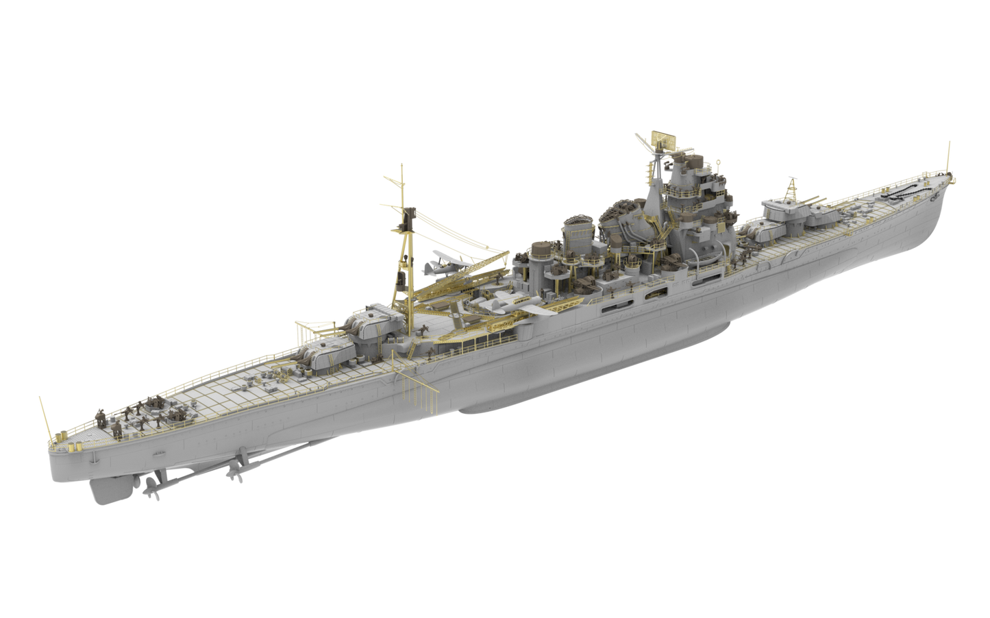 Pre-order Very Fire 1/350 IJN Atago Kit Deluxe Version (BELBV350905DX)