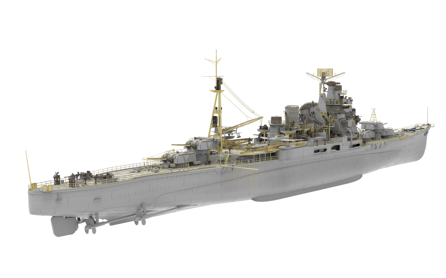 Pre-order Very Fire 1/350 IJN Atago Kit Deluxe Version (BELBV350905DX)