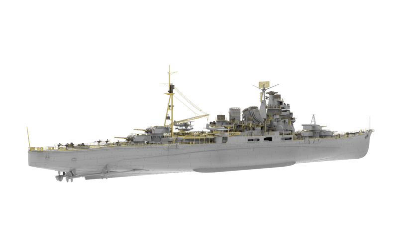Very Fire 1/350 IJN Takao Kit Deluxe Version (BELBV350904DX)