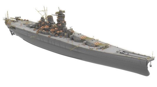 Very Fire 1/350 IJN Musashi Battleship Deluxe Kit (BELBV350903DX)