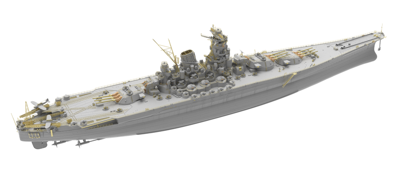 Very Fire 1/350 IJN Yamato Warship Kit Advanced Version (BELBV350902AD)