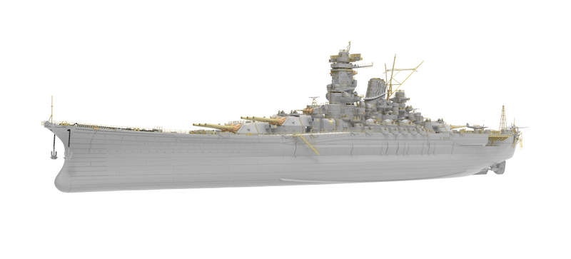 Very Fire 1/350 IJN Yamato Warship Kit Advanced Version (BELBV350902AD)