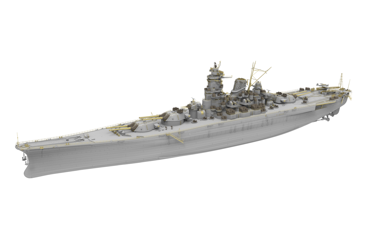 Pre-order Very Fire 1/350 IJN Super Yamato Deluxe Kit  BELBV350908DX（Limited Edition- Limited to 1000 sets worldwide）