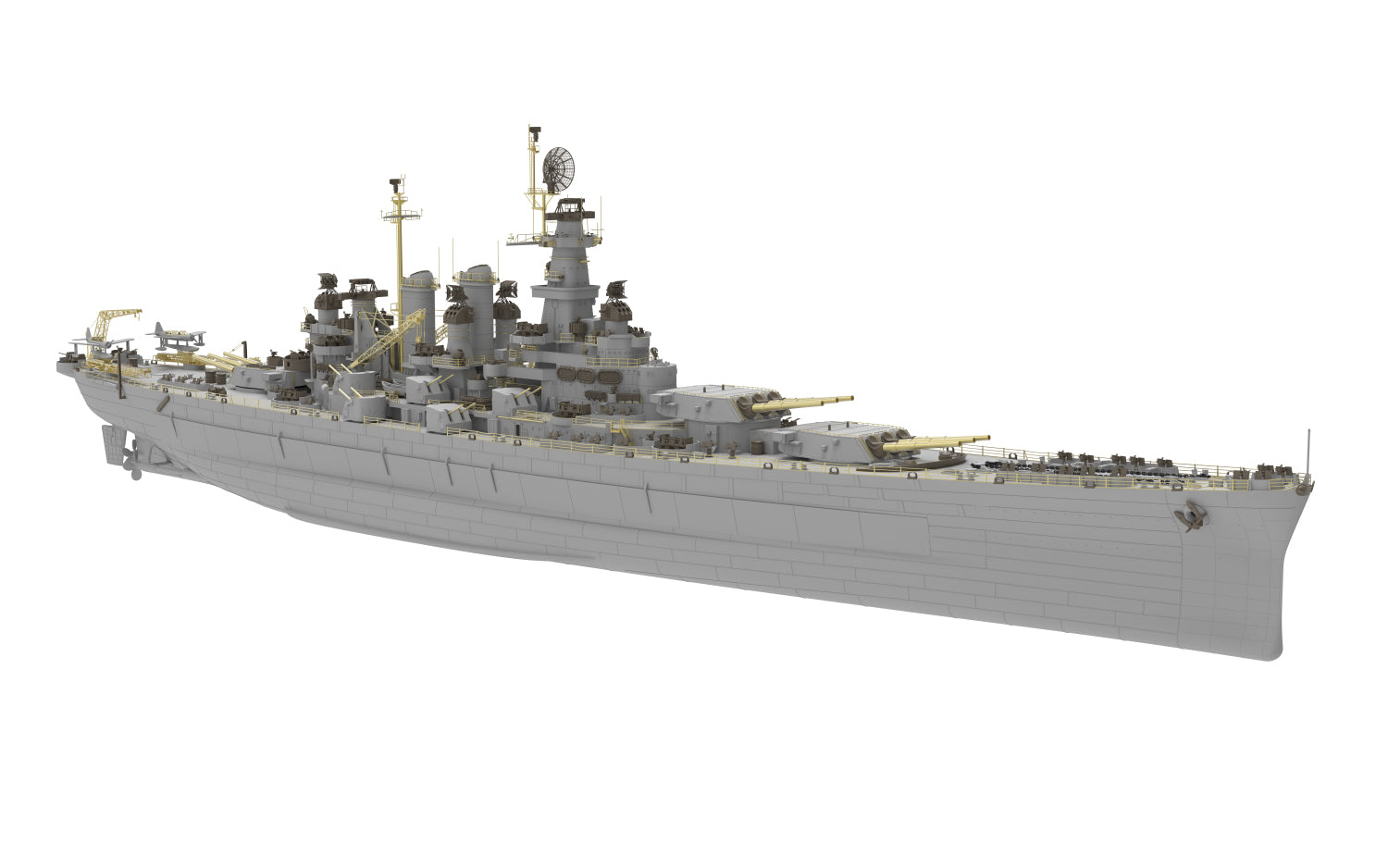 Pre-order Very Fire 1/350 USS North Carolina kit (BB-55) Deluxe