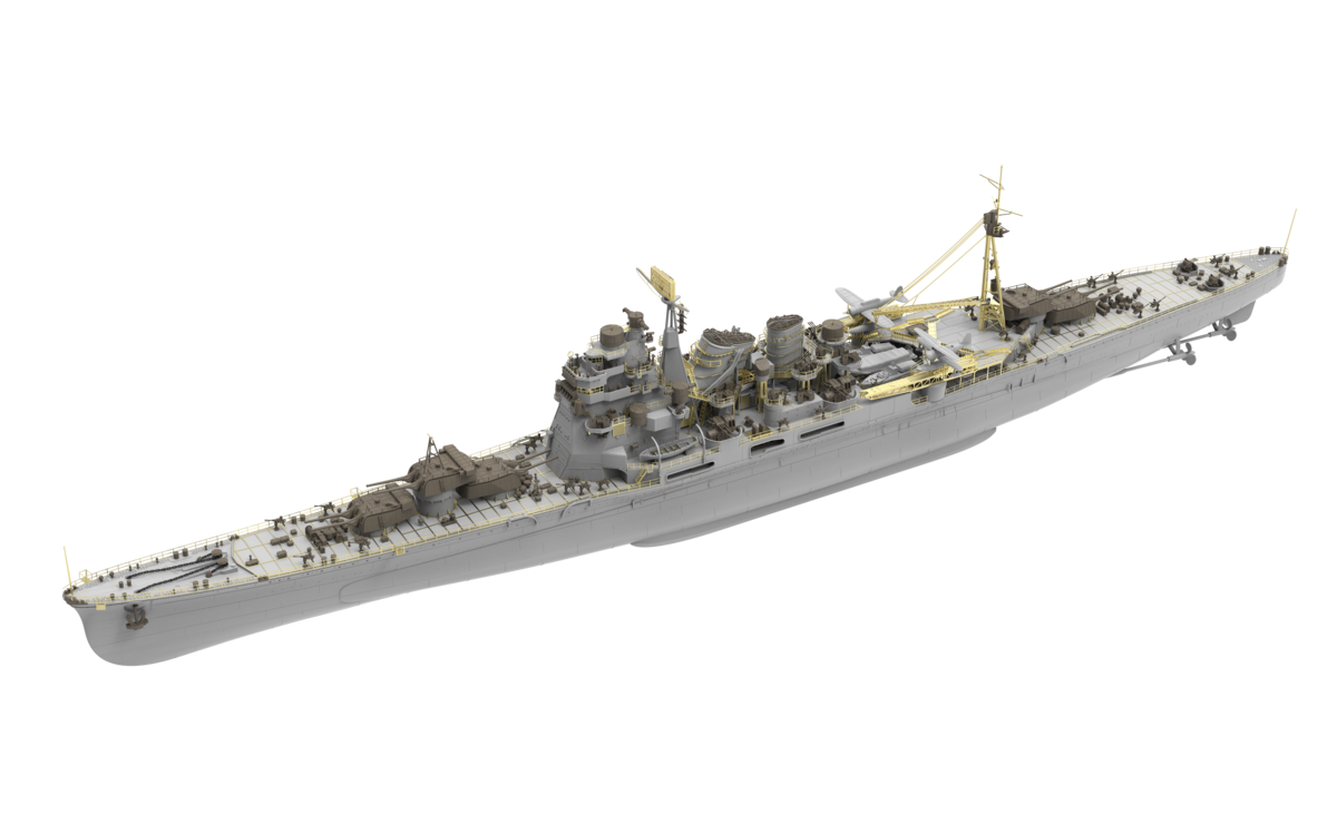 NEW Pre-order Very Fire 1/700 IJN Takao Deluxe Kit BELBV700905DX