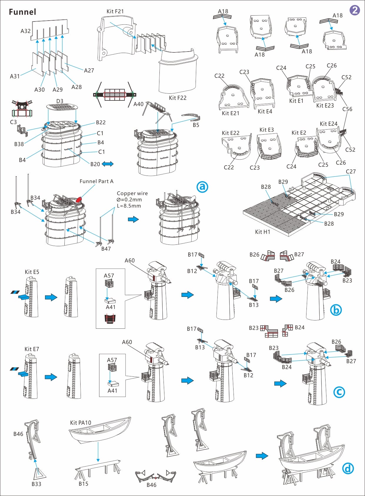 Very Fire 1/700 USS Salem Standard Kit / Deluxe Kit (VF700908)/(VF700908DX)
