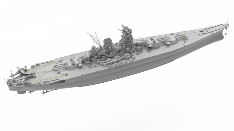 Стандартный набор для линкора IJN Yamato Warship Battleship в масштабе 1/350 Very Fire (BELBV350902) 
