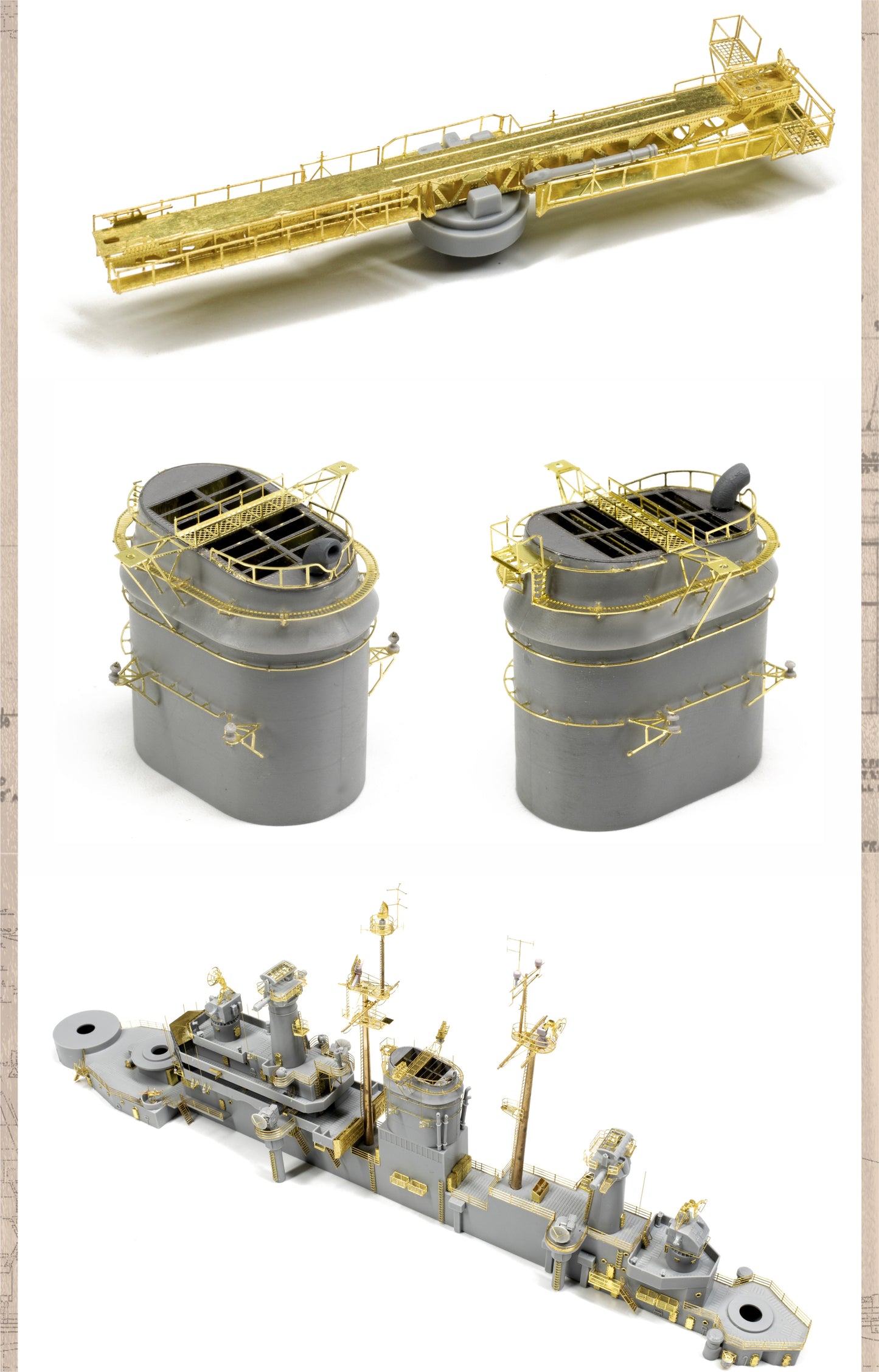 Very Fire 1/350 USS Des Moines Standard Kit / Deluxe kit (VF350918 /VF350918 DX)