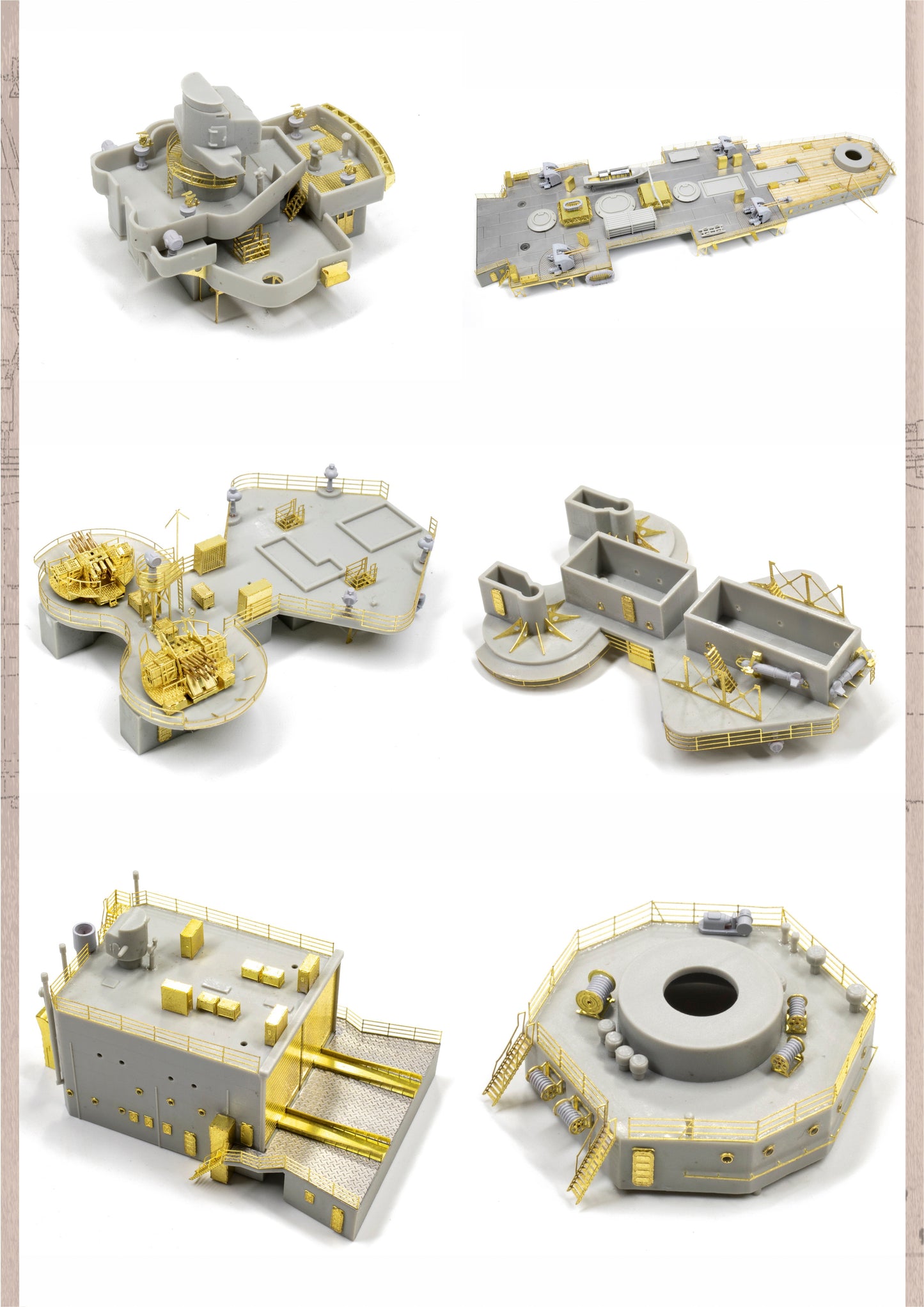 Very Fire 1/350 HMS Cornwall Detail Up Set(For Trumpeter) VF350024