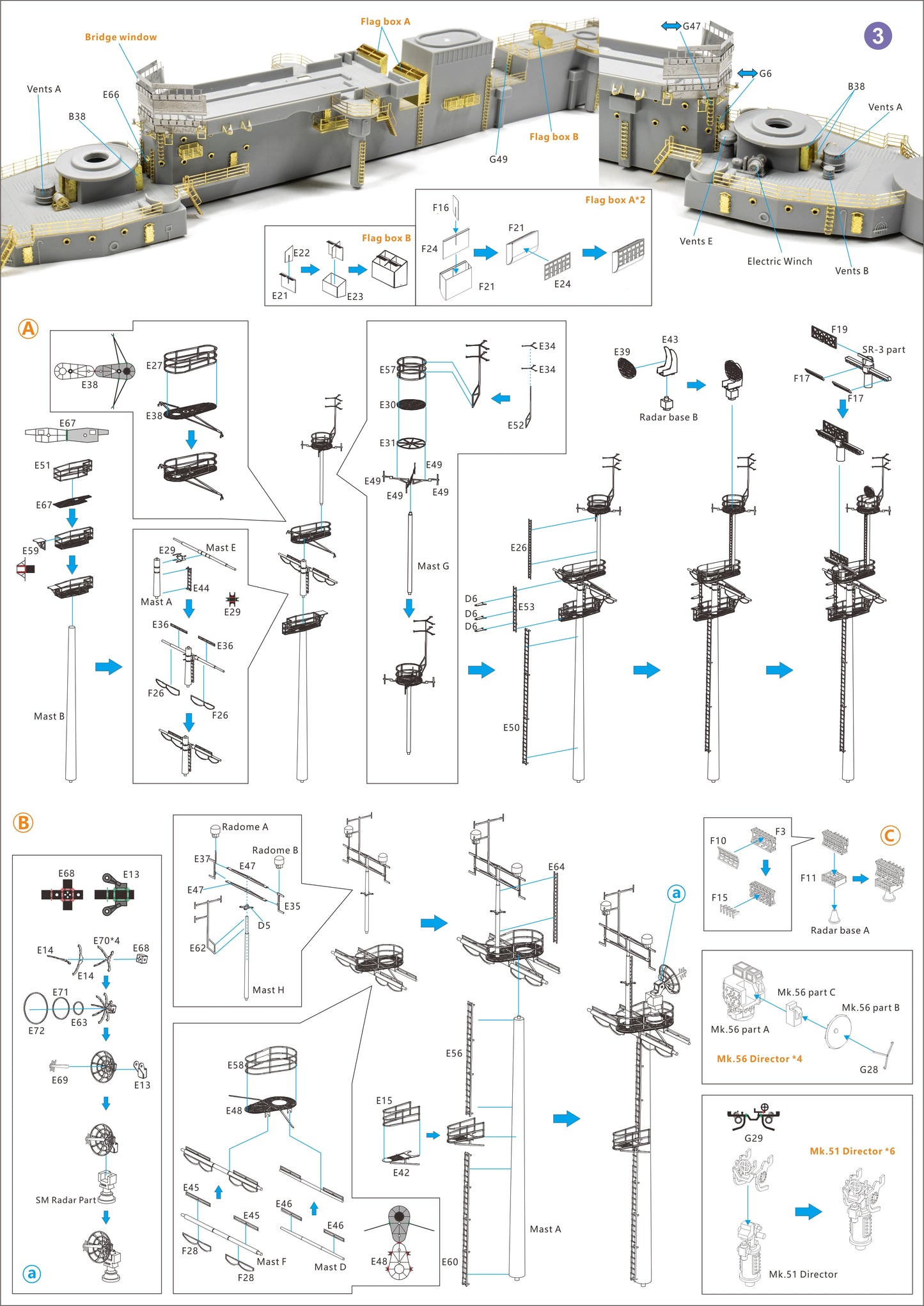 Very Fire 1/350 USS Des Moines Standard Kit / Deluxe kit (VF350918 /VF350918 DX)