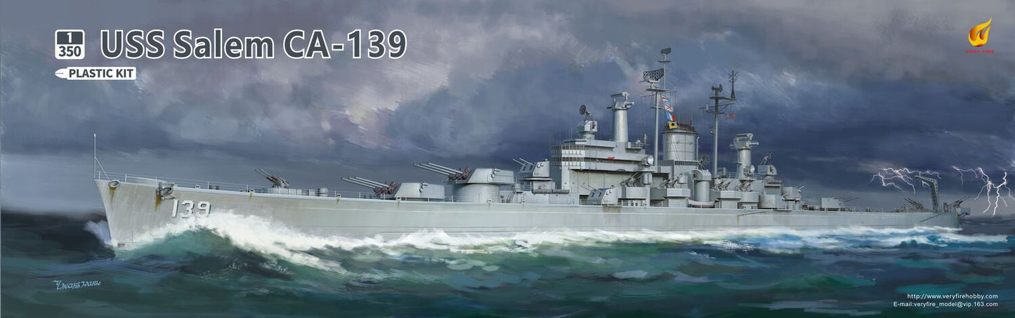 Very Fire 1/350 USS Salem Standard Kit / Deluxe Version (VF350919/VF350919DX)
