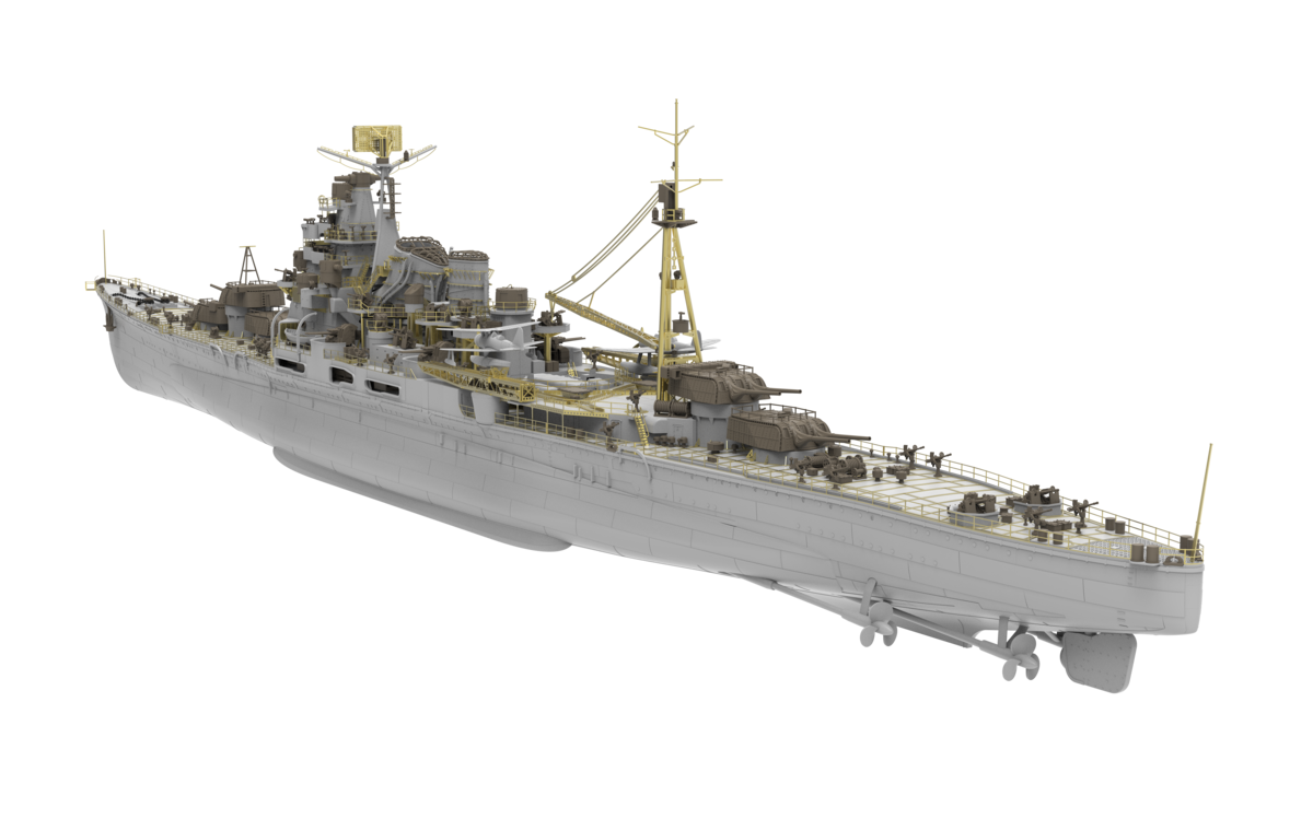 NEW Pre-order Very Fire 1/700 IJN Takao Deluxe Kit BELBV700905DX