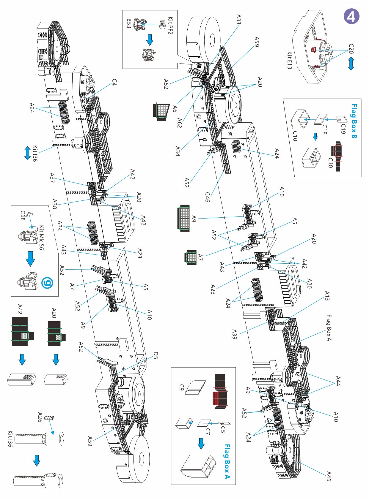 Very Fire 1/700 USS Salem Standard Kit / Deluxe Kit (VF700908)/(VF700908DX)