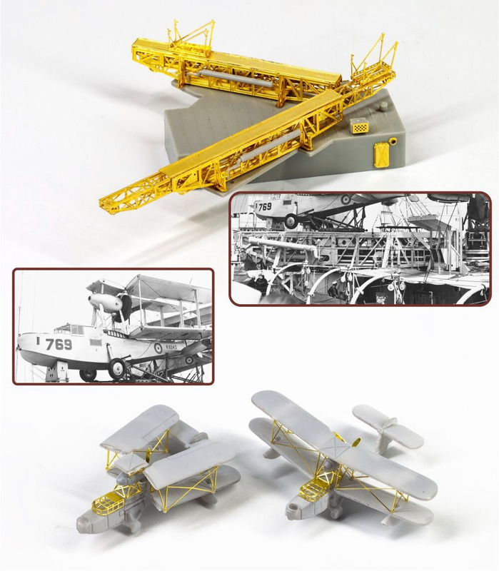 Very Fire 1/350 HMS Exeter Detail Up Set Battleship For Trumpeter) (VF350020)