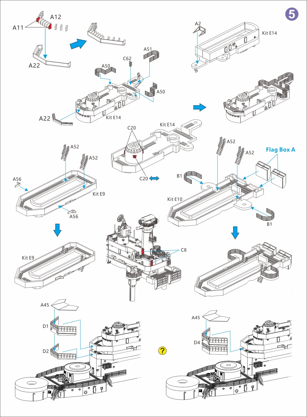 Very Fire 1/700 USS Salem Standard Kit / Deluxe Kit (VF700908)/(VF700908DX)