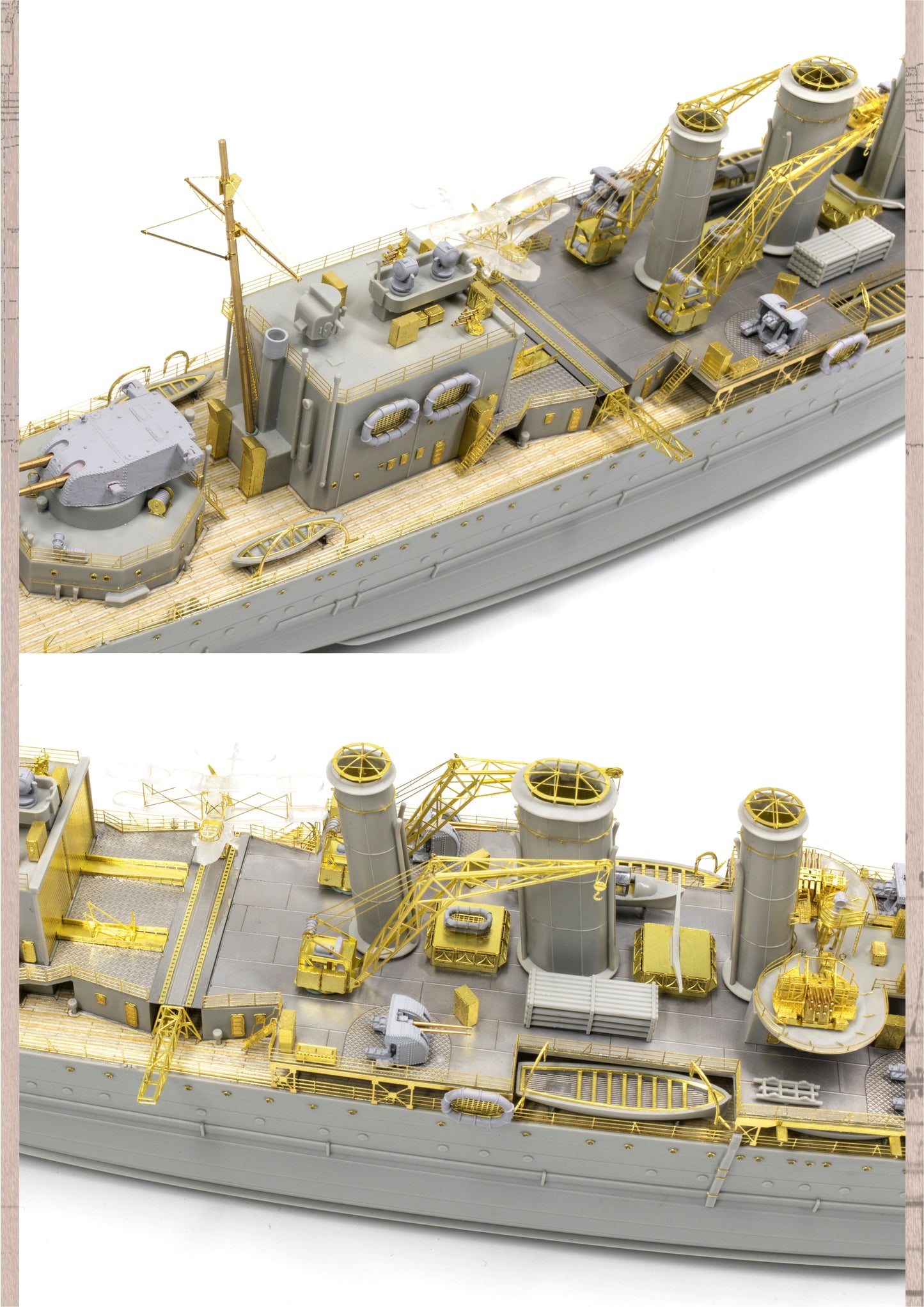 Very Fire 1/350 HMS Cornwall Detail Up Set(For Trumpeter) VF350024
