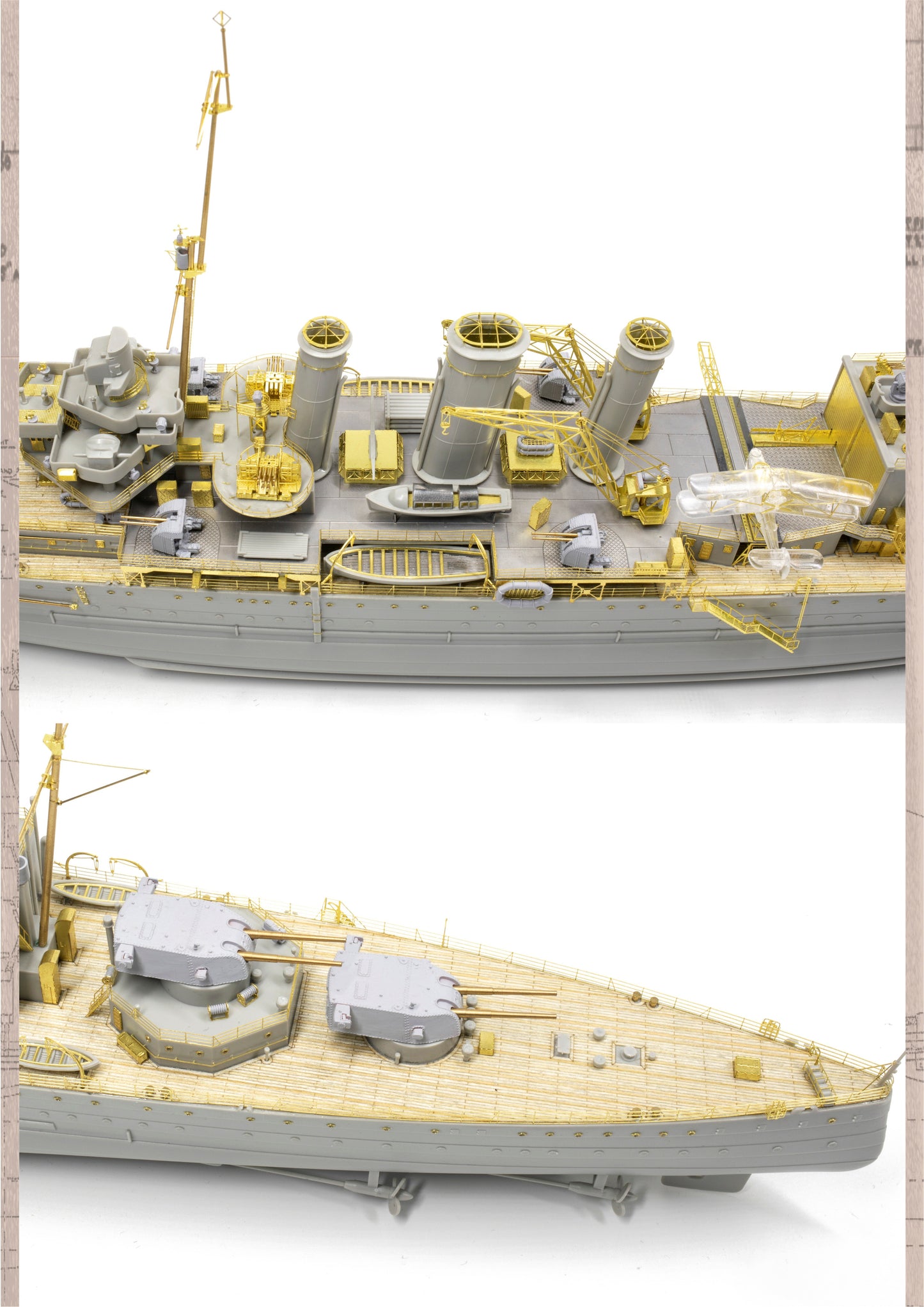 Very Fire 1/350 HMS Cornwall Detail Up Set(For Trumpeter) VF350024