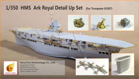 Very Fire 1/350 HMS Royal Ark Detail Up Set (за заслуги) VF350004