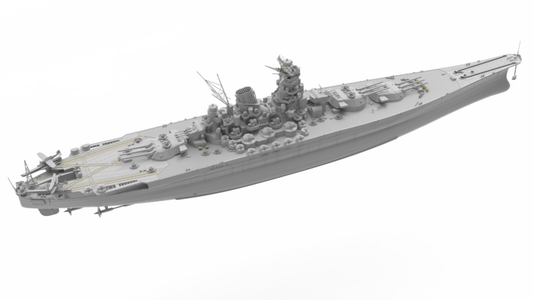 Стандартный комплект линкора IJN Musashi Warship 1/350 Very Fire (BELBV350903) 