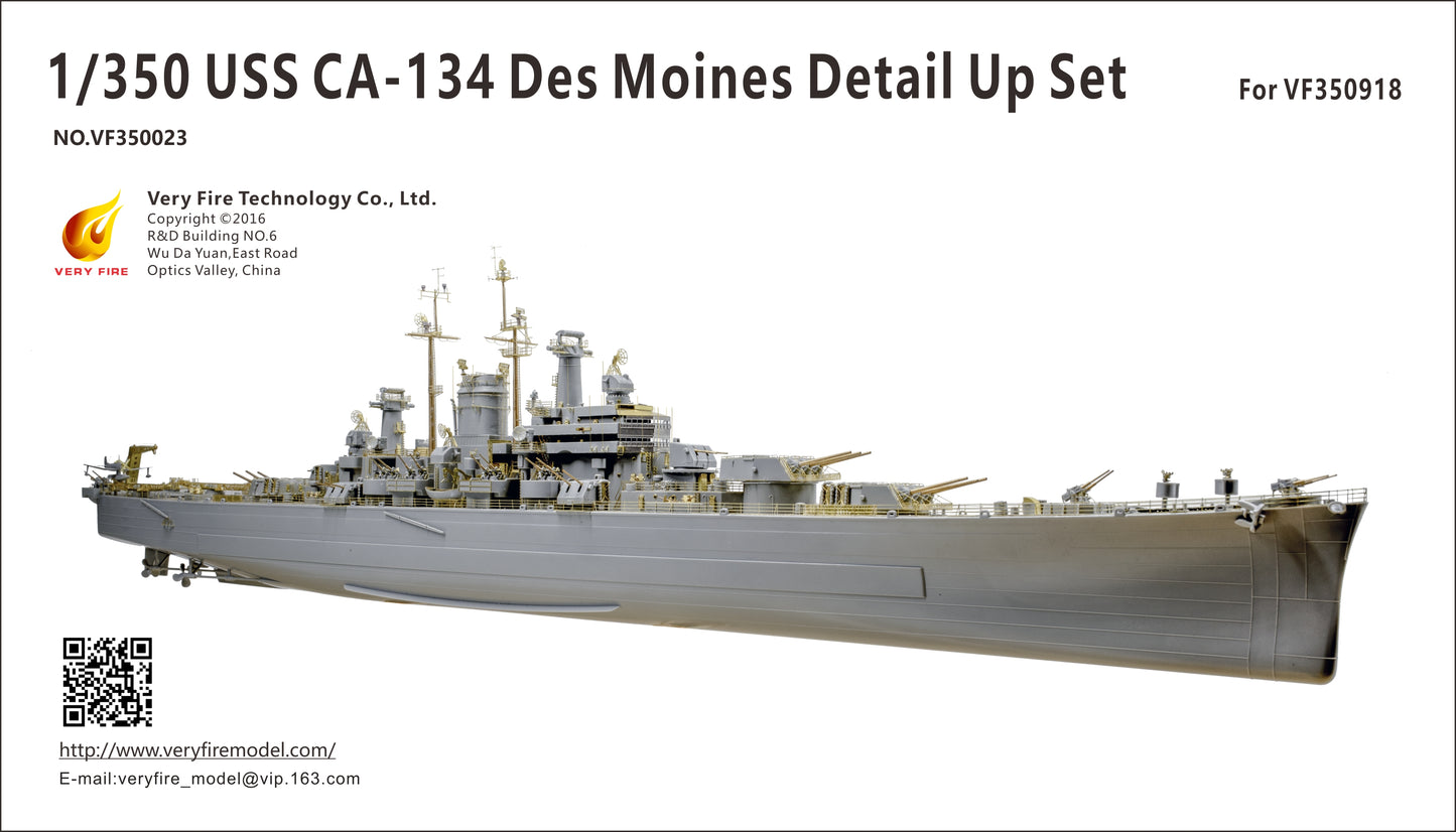 Very Fire 1/350 USS Des Moines Standard Kit / Deluxe kit (VF350918 /VF350918 DX)
