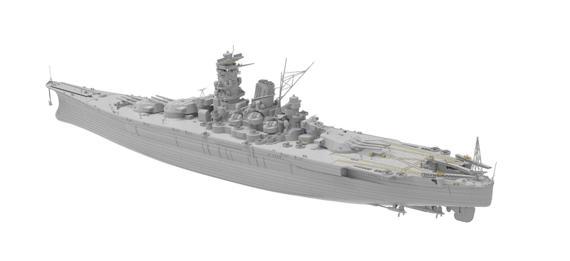 Стандартный комплект линкора IJN Musashi Warship 1/350 Very Fire (BELBV350903) 