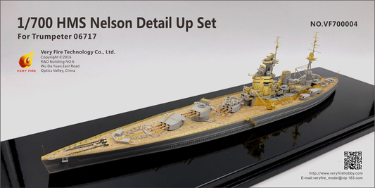Very Fire 1/700 HMS Nelson Detail Up Set (для Trumpeter)（VF700004）